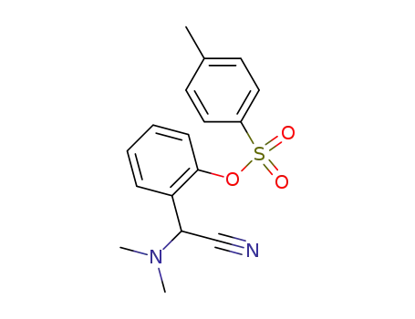 2-(cyano-N,N-dimethylamino)methylphenyl tosylate