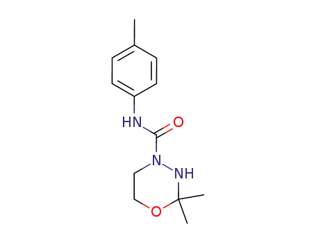 2,2-dimethyl-4-(p-tolylcarbamoyl)-3,4,5,6-tetrahydro-2H-1,3,4-oxadiazine