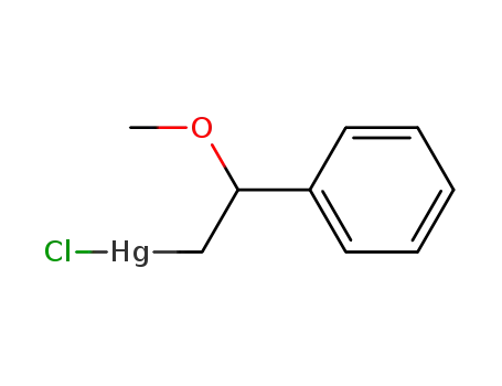 Mercury, chloro(2-methoxy-2-phenylethyl)-