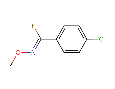 (Z)-4-chloro-N-methoxybenzenecarboximidoyl fluoride