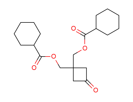 3,3-bis(cyclohexylcarbonyloxymethyl)cyclobutanone