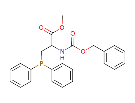 Alanine, 3-(diphenylphosphino)-N-[(phenylmethoxy)carbonyl]-, methyl
ester