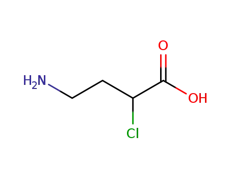 Molecular Structure of 4219-23-2 (Butanoic acid, 4-amino-2-chloro-)