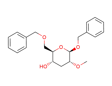 benzyl 6-O-benzyl-3-deoxy-2-O-methyl-β-D-ribo-hexopyranoside