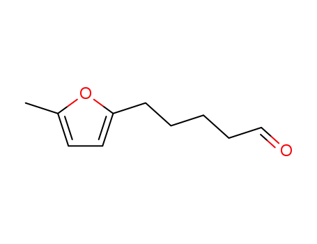 Molecular Structure of 65868-99-7 (2-Furanpentanal, 5-methyl-)