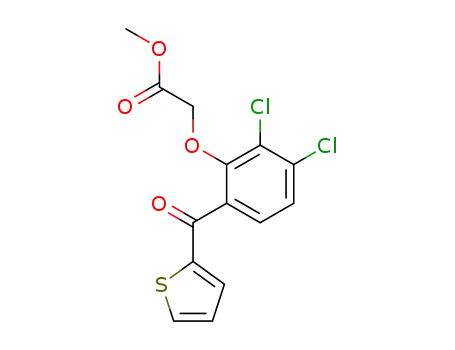 2,3-Dichloro-6-(2-thenoyl)-phenoxyacetic acid methyl ester