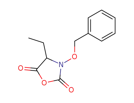 2,5-Oxazolidinedione, 4-ethyl-3-(phenylmethoxy)-