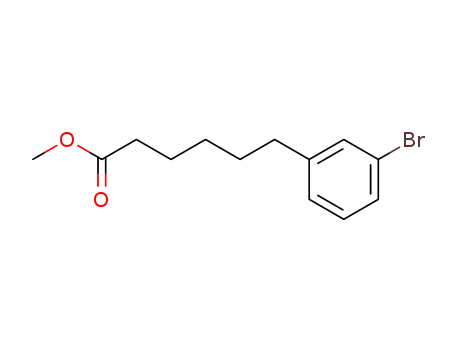 6-(3-bromo-phenyl)-hexanoic acid methyl ester