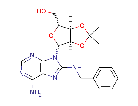 8-benzylamino-2',3'-O-isopropylideneadenosine
