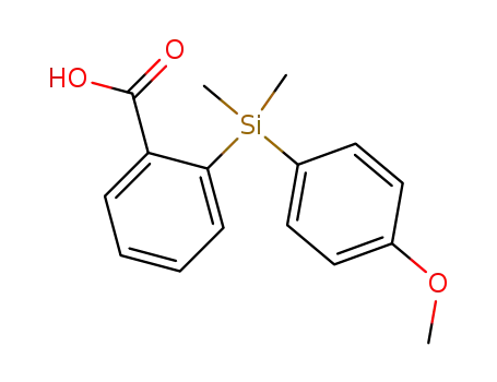 2-(4-methoxyphenyldimethylsilyl)benzoic acid