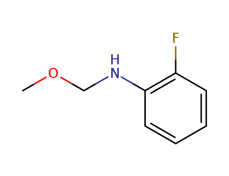 Benzenamine, 2-fluoro-N-(methoxymethyl)- (9CI)
