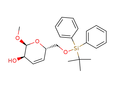 methyl 6-O-(tert-butyldiphenylsilyl)-3,4-dideoxy-α-D-erythro-hex-3-enopyranoside