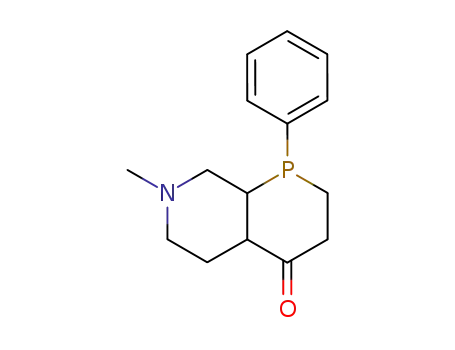 Molecular Structure of 83837-69-8 (Phosphorino[2,3-c]pyridin-4(1H)-one, octahydro-7-methyl-1-phenyl-)