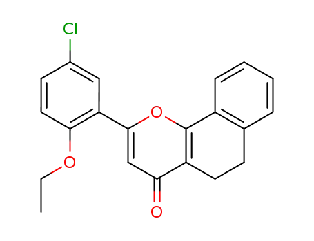 2-(5-Chloro-2-ethoxyphenyl)-5,6-dihydro-4H-naphtho<1,2-b>pyran-4-one