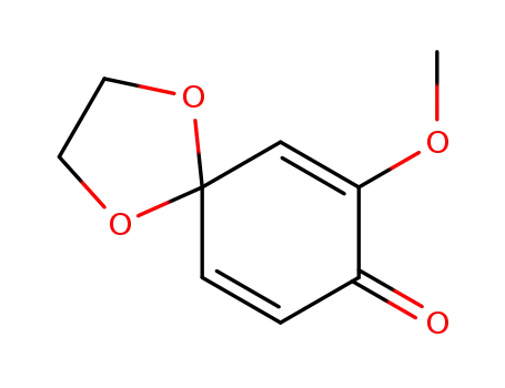 1,4-Dioxaspiro[4.5]deca-6,9-dien-8-one, 7-methoxy-