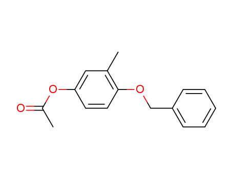 acetic acid 4-benzyloxy-3-methyl-phenyl ester