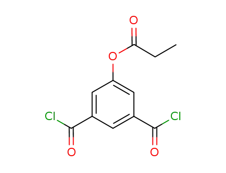 1,3-Benzenedicarbonyl dichloride, 5-(1-oxopropoxy)-