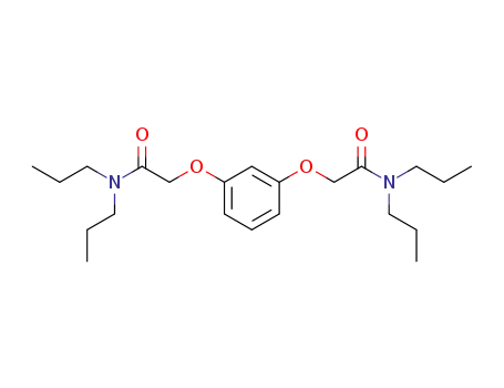 Molecular Structure of 89806-99-5 (Acetamide, 2,2'-[1,3-phenylenebis(oxy)]bis[N,N-dipropyl-)