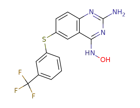 N<sup>4</sup>-hydroxy-6-<<3-(trifluoromethyl)phenyl>thio>-2,4-quinazolinediamine