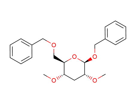 benzyl 6-O-benzyl-3-deoxy-2,4-di-O-methyl-β-D-ribo-hexopyranoside