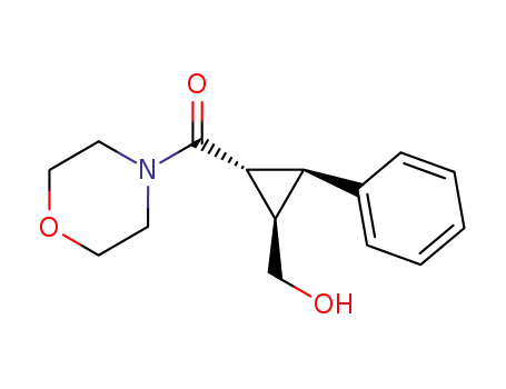 ((1R,2R,3S)-2-Hydroxymethyl-3-phenyl-cyclopropyl)-morpholin-4-yl-methanone