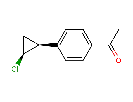 1-[4-(2-CHLOROCYCLOPROPYL)PHENYL]ETHAN-1-ONE