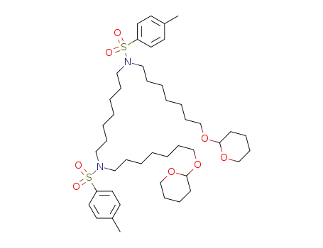 N,N'-bis<7-(2-tetrahydropyranyloxy)heptyl>-N,N'-di-p-toluenesulfonyl-1,7-heptanediamine