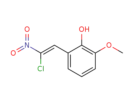 2-(2-Chloro-2-nitroethenyl)-6-methoxyphenol