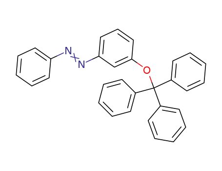 Diazene, phenyl[3-(triphenylmethoxy)phenyl]-