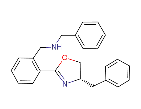 2-(N-benzyl-2-aminomethylphenyl)-(4S)-4-benzyl-4,5-dihydrooxazole