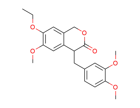 7-ethoxy-6-methoxy-4-(3,4-dimethoxybenzyl)isochroman-3-one