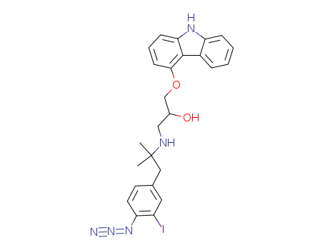 4-AZIDO-3-IODOBENZYLCARAZOLOL