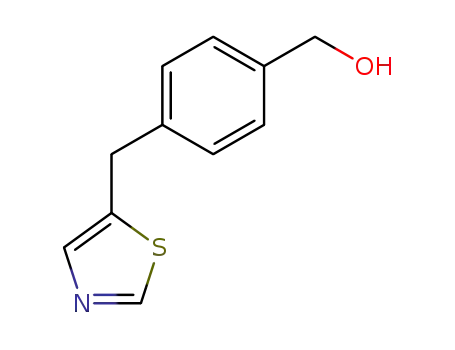 5-<4-(hydroxymethyl)benzyl>thiazole