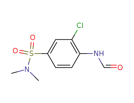 3-Chloro-4-(formylamino)-N,N-dimethylbenzenesulfonamide