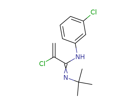 2-chloro-N-(3-chlorophenyl)-N-tert-butyl-prop-2-enimidamide cas  85802-02-4