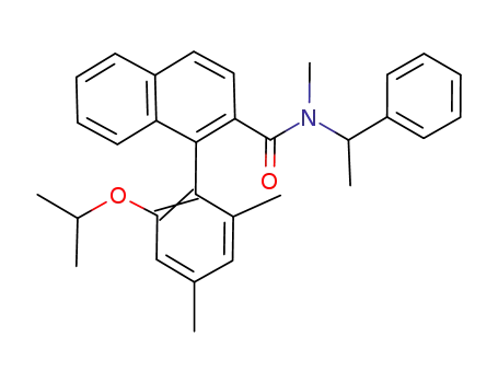 (M,R)-1-(2-isopropoxy-4,6-dimethylphenyl)-N-methyl-N-(1-phenylethyl)naphthalene-2-carboxamide