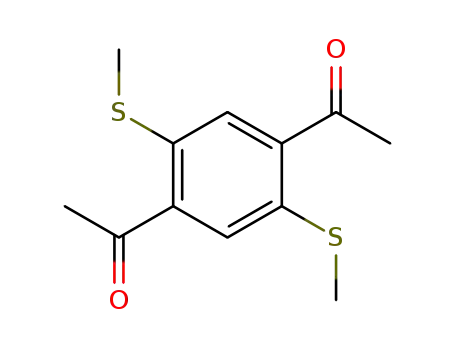 2,5-bismethylthio-1,4-diaceetylbenzene