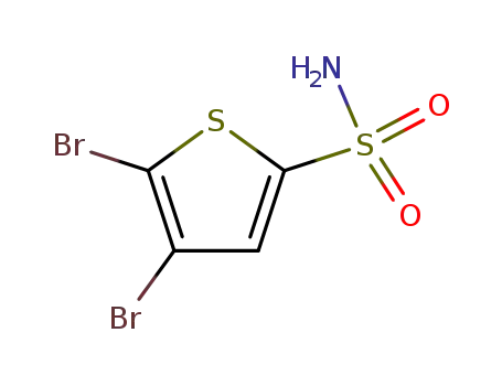 4,5-디브로모티오펜-2-술폰아미드