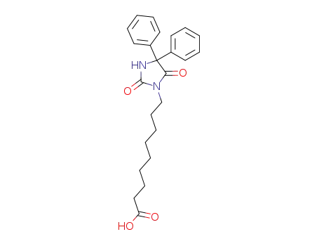 1-Imidazolidinenonanoic acid, 2,5-dioxo-4,4-diphenyl-
