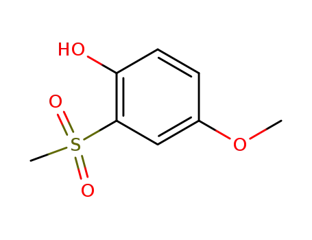 Phenol, 4-methoxy-2-(methylsulfonyl)-