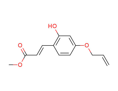 methyl 4'-allyloxy-2'-hydroxycinnamate