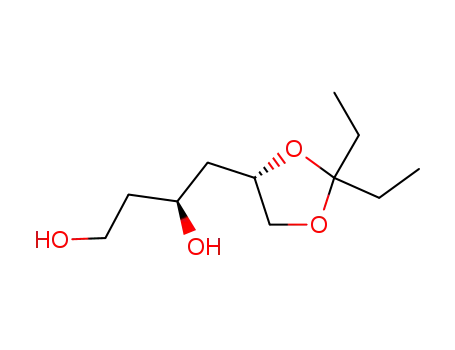 (S)-4-((S)-2,2-Diethyl-[1,3]dioxolan-4-yl)-butane-1,3-diol