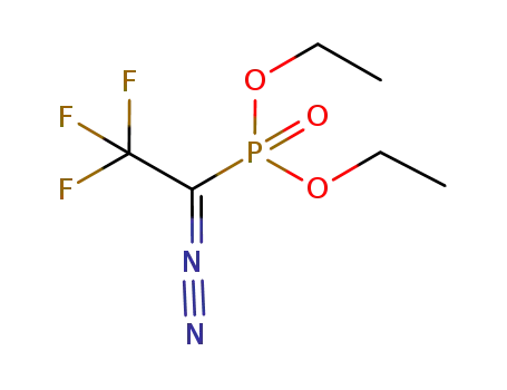 Molecular Structure of 906466-25-9 (diethyl (1-diazo-2,2,2-trifluoroethyl)phosphonate)