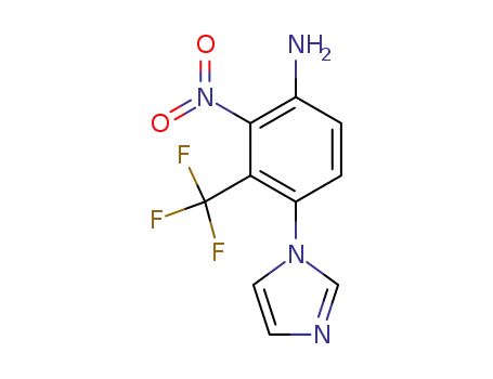 4-(1H-imidazol-1-yl)-2-nitro-3-(trifluoromethyl)aniline