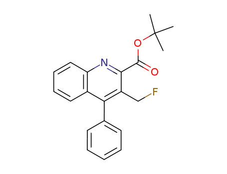 tert-butyl 3-fluoromethyl-4-phenylquinoline-2-carboxylate