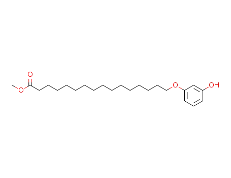 16-(3-hydroxyphenoxy)hexadecanoic acid methyl ester