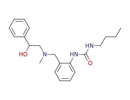 Urea,
N-butyl-N'-[2-[[(2-hydroxy-2-phenylethyl)methylamino]methyl]phenyl]-