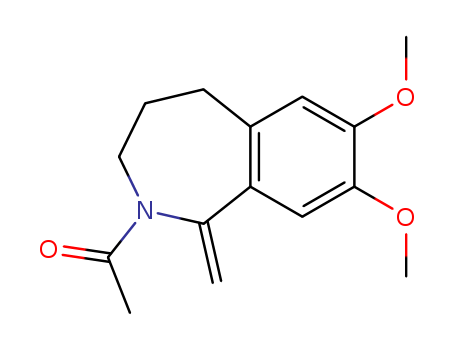 1H-2-Benzazepine, 2-acetyl-2,3,4,5-tetrahydro-7,8-dimethoxy-1-methylene-