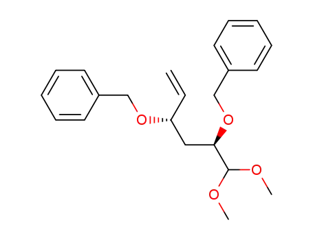 (2R,4S)-dibenzyloxy-1,1-dimethoxy-hex-5-ene