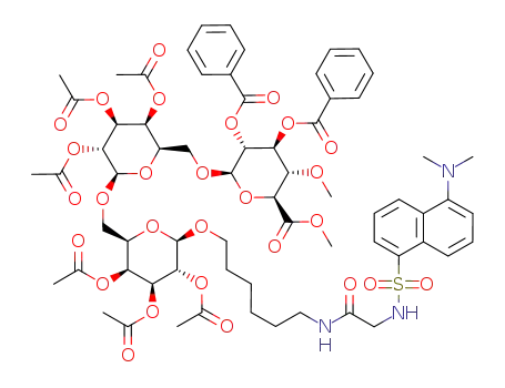 C<sub>66</sub>H<sub>81</sub>N<sub>3</sub>O<sub>28</sub>S